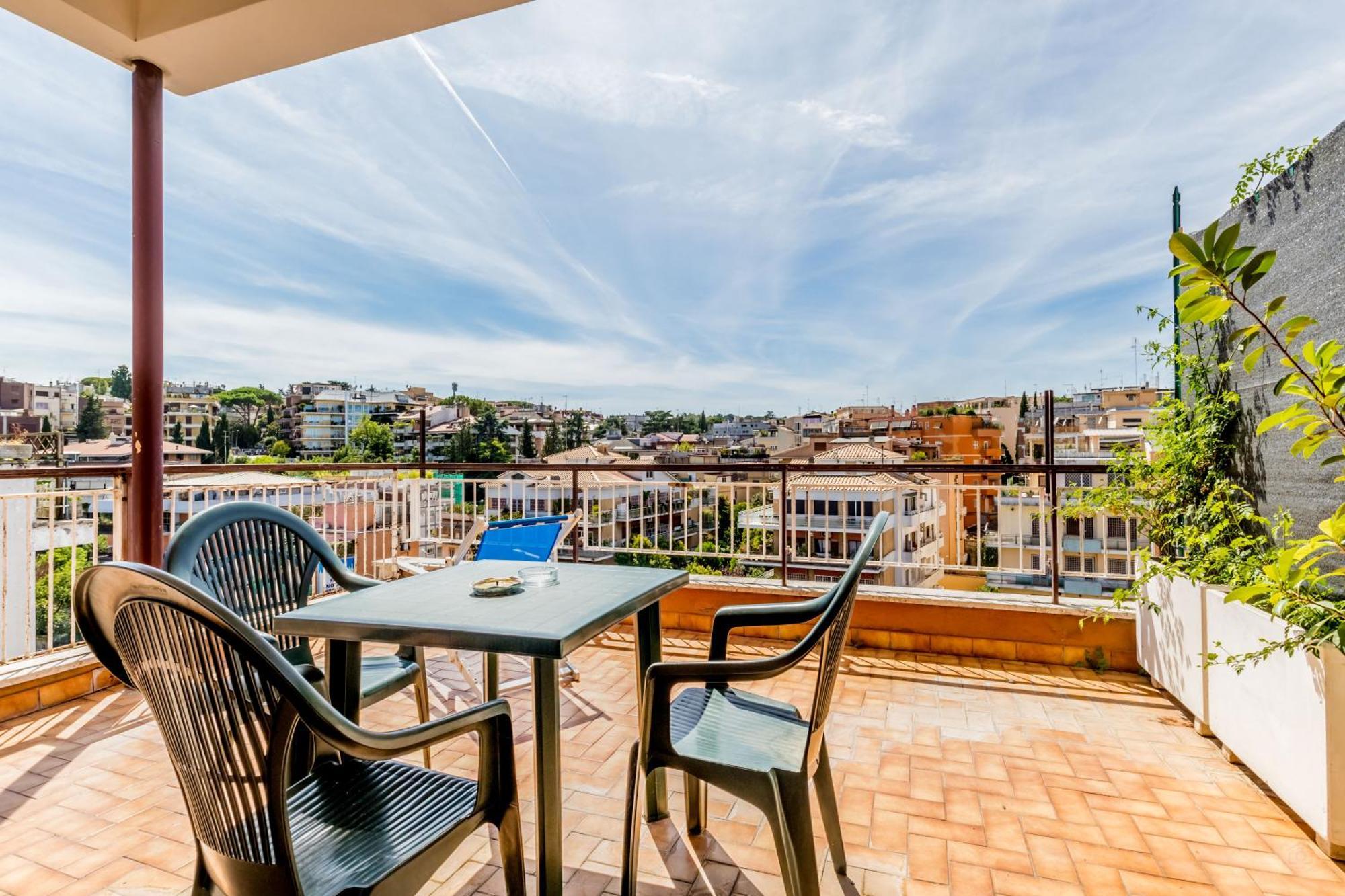 Appartement L'Attico Con Terrazza In Corso Francia à Rome Extérieur photo
