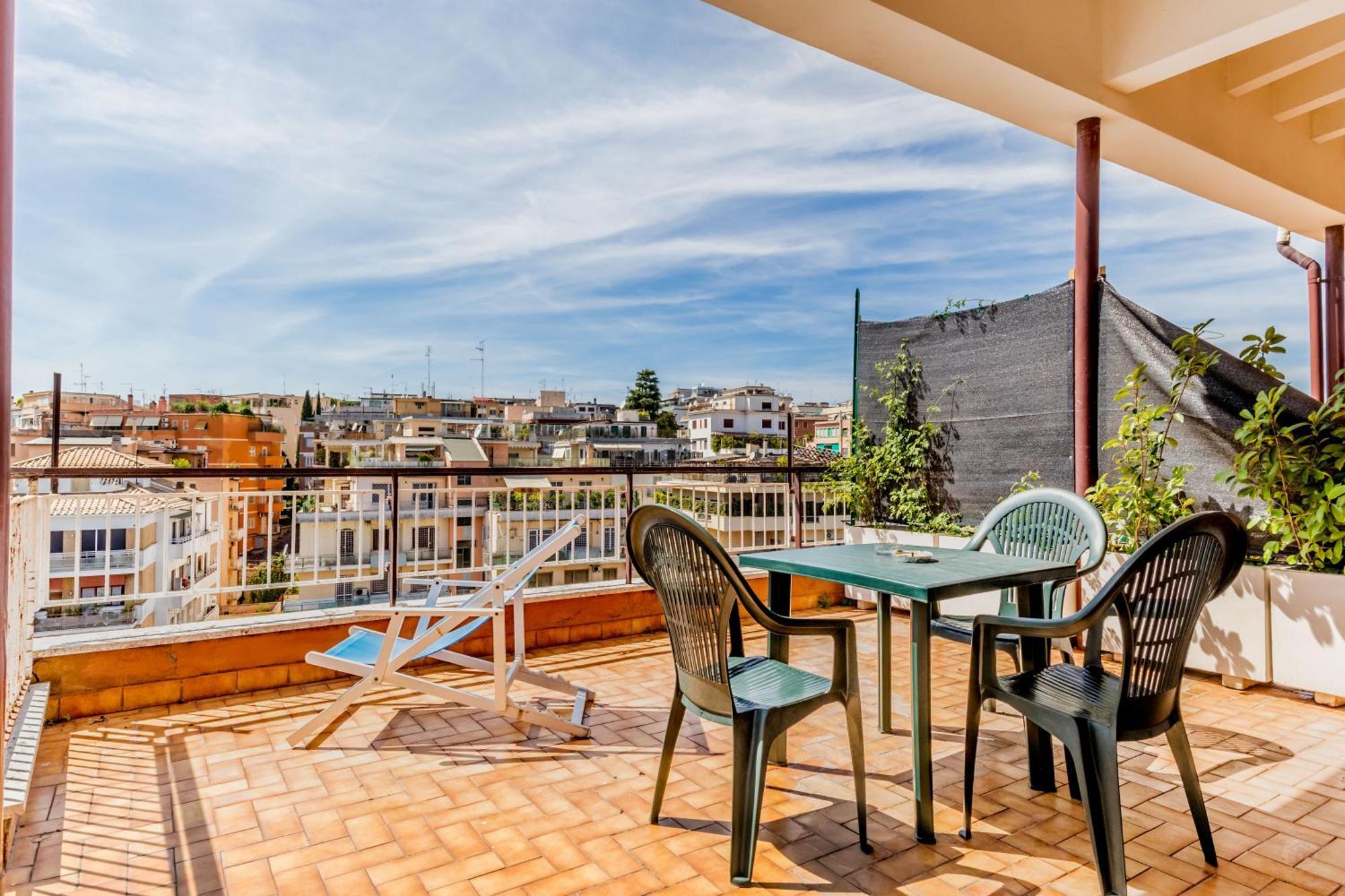 Appartement L'Attico Con Terrazza In Corso Francia à Rome Extérieur photo