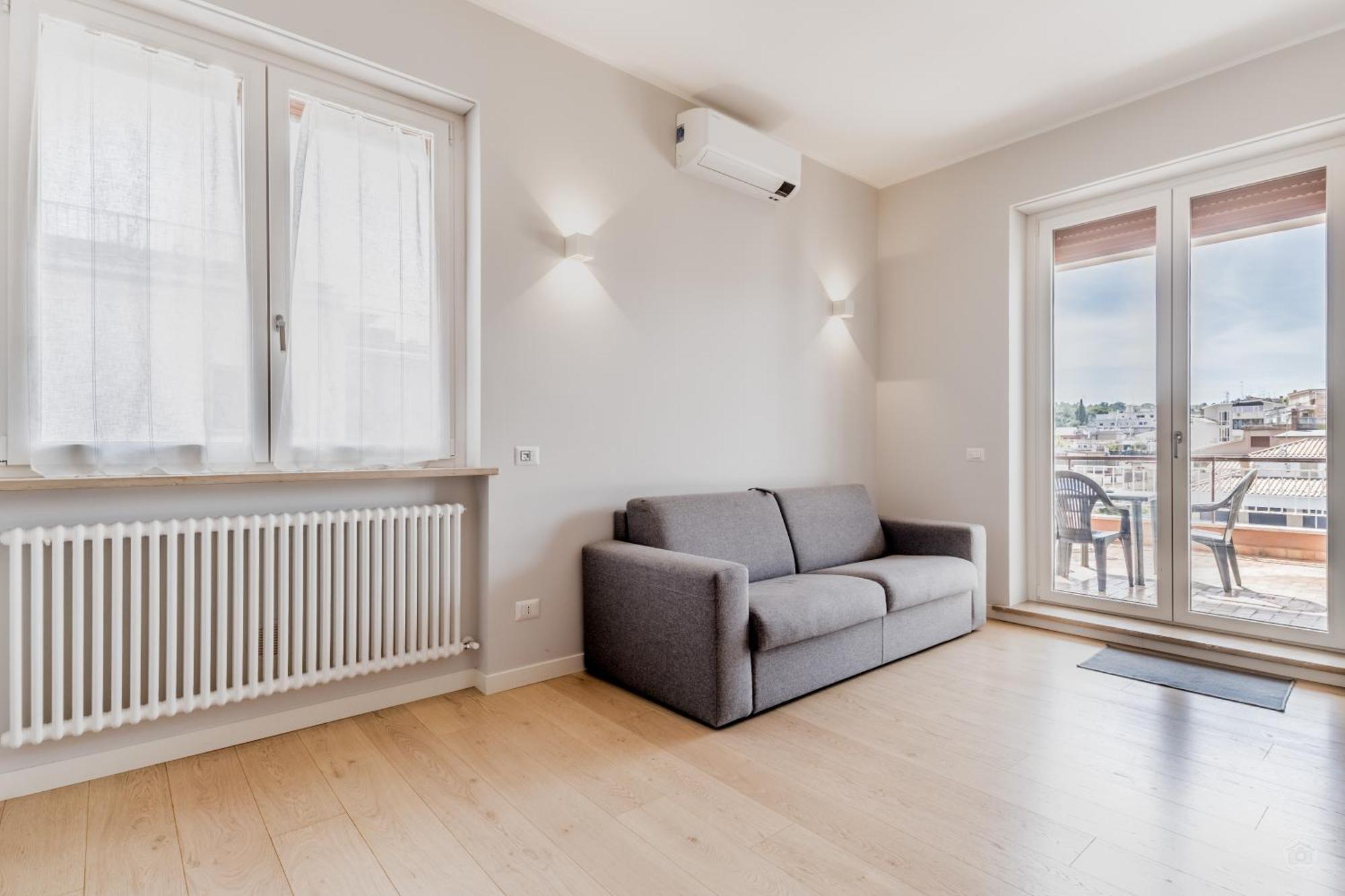 Appartement L'Attico Con Terrazza In Corso Francia à Rome Extérieur photo
