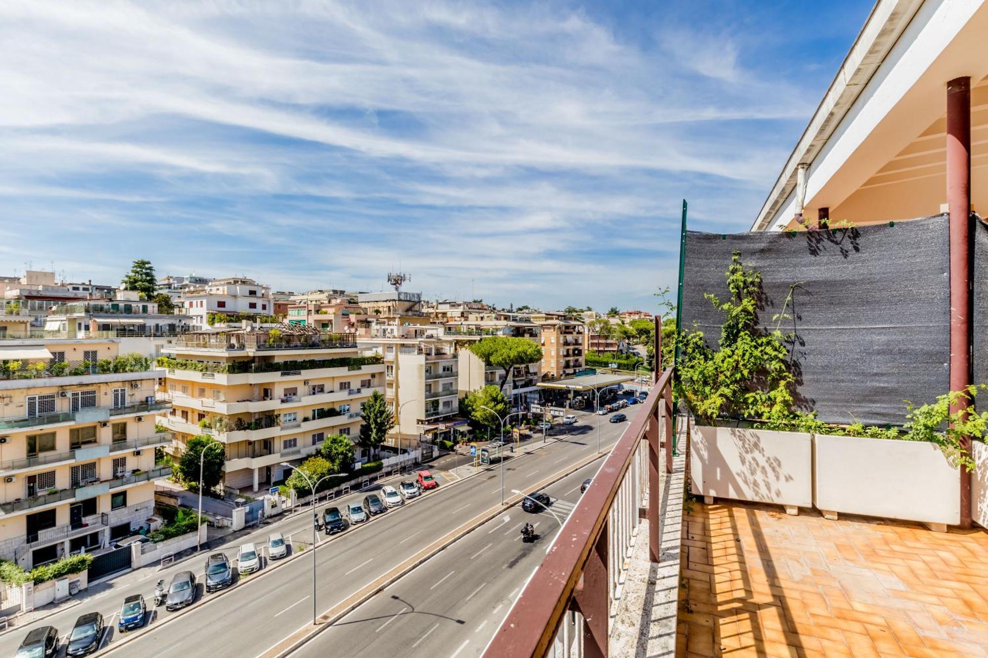 Appartement L'Attico Con Terrazza In Corso Francia à Rome Extérieur photo